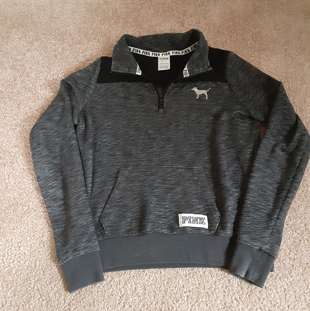 VS PINK quarter zip